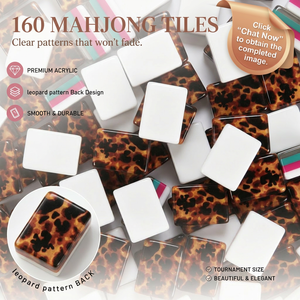 Tessere di Mahjong Americane Personalizzate Pieghevoli a Quattro Strati in Acrilico, Design Moderno e Lussuoso Giallo per Intrattenimento Familiare - Product Image 3