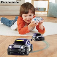 Voiture télécommandée intelligente 2.4G avec mode de dérive, suivi et fuite par détection, RC 360 °   Voiture de course Drift avec démonstration sonore et lumineuse