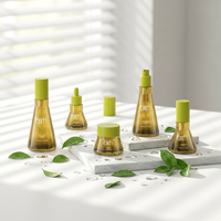 Ensemble de soins de la peau anti-acné et éclaircissant à l'arbre à thé, kit facial coréen biologique végétalien avec sérum aux herbes, étiquette privée personnalisée OEM/ODM