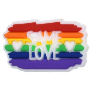 2025 dessin animé en caoutchouc souple <span class=keywords><strong>PVC</strong></span> XX chaussures breloques décorations accessoires logo chanter musique Hip-Hop Rock dos <span class=keywords><strong>plat</strong></span> chaussure breloque patchs - Product Image 3