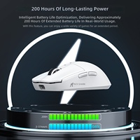 Mouse Gaming Nirkabel Attack Shark X6 RGB Touch Magnetic Charging Base PAW3395 Koneksi Tri-Mode Macro