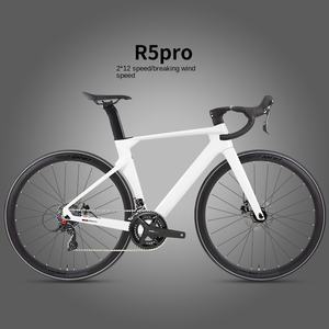 Twitter R5pro 24 Velocidad variable <span class=keywords><strong>Ruta</strong></span> interna completa <span class=keywords><strong>Bicicleta</strong></span> de carreras Freno de disco de aceite <span class=keywords><strong>Bicicleta</strong></span> de carretera de fibra de carbono - Product Image 3