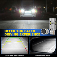 Lámpara de Freno LED G-View CSP T20 7440 7443 Nueva, Color Ámbar, 3156 3157, Luz de Reversa 1156 1157, Bombilla Decodificadora de Luz de Freno para Auto Canbus BA15S