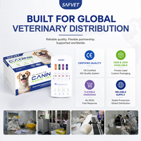 Bandelettes de test vétérinaire 4DX pour chiens Ehrlichia Anaplasma Babesia Dirofilariosis – Kit de diagnostic rapide – Fournisseur certifié CE ISO