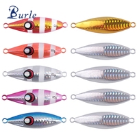 Appâts bioniques pour la pêche en bateau de mer, plomb lumineux, à longue portée, 30 à 60g