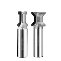 Outils de coupe CNC Palton, processus laser, fraise à profil diamant PCD, fraise de formage PCD pour bois et aluminium