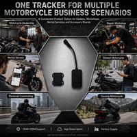 Traceur GPS filaire pour moto Trevaron, localisation WiFi LBS en temps réel, géofencing, historique des itinéraires, alerte de mouvement, sonnerie à distance