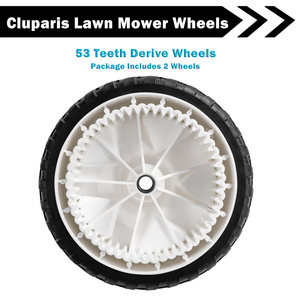 Roue de tondeuse à gazon blanche Antanker 8 pouces |   Remplacement de qualité pour Toro/Stens 119-0311 205-360 |   Pièces de machines de jardin - Product Image 4