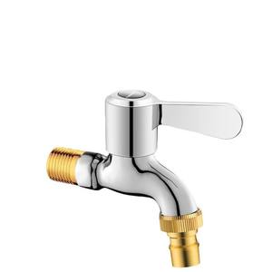 Grifo de latón Morning Dew de 4 puntos para lavadora con válvula de conexión rápida y corte automático de agua - Product Image 1