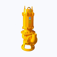 Pompe centrifuge verticale submersible résistante à l'usure d'équipement de dessablage de rivière de Grand-Débit