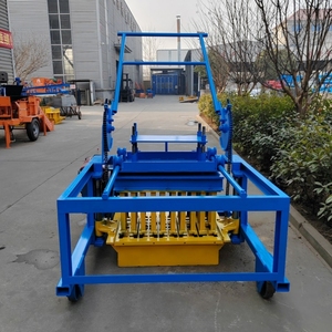 柴油移动式水泥空心砖砌块制造机价格混凝土制砖机械 - Product Image 4