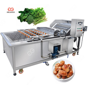Machine industrielle de nettoyage et de séchage des figues de barbarie, ligne de traitement de lavage du brocoli et du maïs - Product Image 6