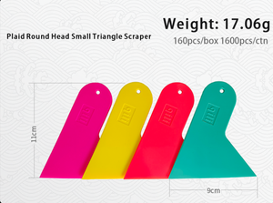 Qili Triangle Scraper Window Tint Tools Car <strong>Vinyl</strong> Wrap Water Scraper - Product Image 3