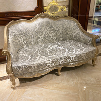Foshan meubles usines sculpture sur bois salon canapés luxe design français maison ensemble de canapés