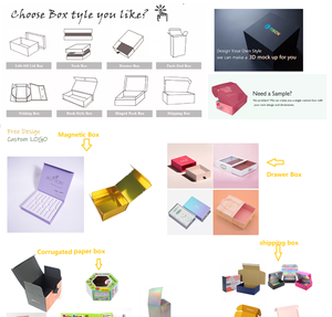 Kexun odm מותאם אישית לוגו ציפוי uv תיקיות קרטון גלי לוח עם חומרים ממוחזרים לאריזת נרות - Product Image 5