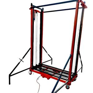 Vente chaude HUGECRANE 8 mètres en alliage d'aluminium hydraulique pliable multi-modèle 500KG capacité de charge Tables élévatrices à mât vertical - Product Image 1
