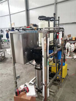 Machine d'osmose inverse pour boire de l'eau minérale 220V moteur de pompe PLC Core 1 an systèmes de purification d'eau souterraine