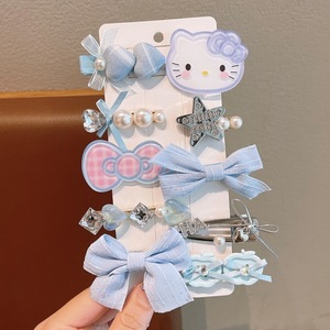 Simpatica Clip per Capelli di <span class=keywords><strong>Hello</strong></span> <span class=keywords><strong>Kitty</strong></span> per Bambina, <span class=keywords><strong>Accessori</strong></span> per Capelli in Plastica a Cartone Animato per Bambine e Neonate per Frangia e Ciuffi Ribelli - Product Image 6