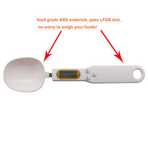 500g 300g 0.1g renkler elektronik gram tartı elektrikli LCD ekran gıda ağırlık ölçüm dijital kaşık ölçeği ile usb - Product Image 3