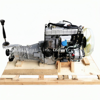 Motor Completo 4JB1T 2.8L Preensamblado y Probado en Caliente con Soportes de Motor y Compresor de Aire Acondicionado para Reemplazo en Camionetas Isuzu