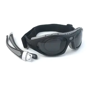 ANT5PPE Postoperative Recovery Protection PC Lens Foam Sealed Polarized Safety Glasses with Interchangeable Temple