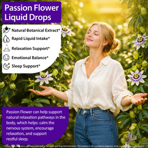 Extrait <span class=keywords><strong>de</strong></span> feuille <span class=keywords><strong>de</strong></span> fleur <span class=keywords><strong>de</strong></span> <span class=keywords><strong>la</strong></span> <span class=keywords><strong>passion</strong></span> en gouttes 500 mg, marque privée OEM, 100% naturel, teinture liquide pour apaiser l'humeur et <span class=keywords><strong>la</strong></span> favoriser - Product Image 4