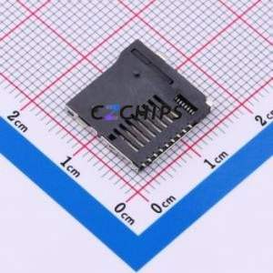 TF-015-N SD Card / Memory Card Connector SMD Connector Self-Return Type MicroSD Card (TF Card) Card Holder 2mm - Product Image 2