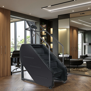 Set completo palestra multifunzione aerobico con scalatore elettrico scala Master Stepper macchina - Product Image 6