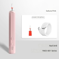 Ponceuse à ongles électrique, polisseuse de manucure, rechargeable par USB, outil de suppression des cuticules, polissage, kit de manucure monobloc