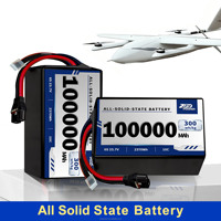 Drone Pil OEM/ODM 100AH Tamamen Katı Hal Pil 100000mAh 6S 23.7V 2370Wh Yüksek Enerji Yoğunluğu Kargo Dronu VTOL için