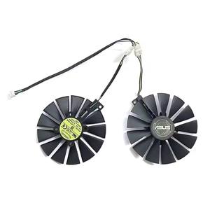 Ventilador de GPU T129215SM de 95 mm y 4 pines para tarjetas de video <span class=keywords><strong>ASUS</strong></span> STRIX RX 470 580 <span class=keywords><strong>570</strong></span> GTX 1050Ti 1070Ti 1080Ti Gaming - Product Image 1