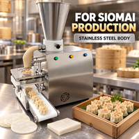 Machine commerciale semi-automatique pour la fabrication et le remplissage de Siomai/Shumai/Dumplings pour restaurants, cuisines centralisées et usines agroalimentaires