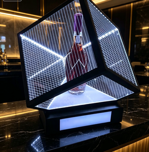 Vitrina LED para Botellas de Vino, Exhibidor de Whisky y Champán, Mueble Iluminado para Licores para Bares, Discotecas y KTV - Product Image 2