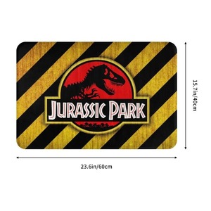 Tappetino d'ingresso Jurassic Park <span class=keywords><strong>per</strong></span> interni, <span class=keywords><strong>tappeto</strong></span> <span class=keywords><strong>per</strong></span> bagno, cucina, garage, toilette, con motivo dinosauri, <span class=keywords><strong>per</strong></span> la <span class=keywords><strong>casa</strong></span> - Product Image 3
