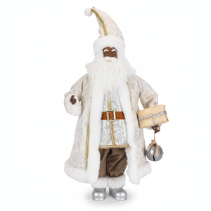 Custom Design <b>Gold</b> Noel Baba Plush Toy Kitchen Handmade Velvet Luxury <b>Christmas</b> <b>Decorations</b> - Product Image 3