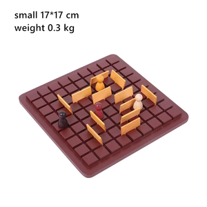 Wall Trap Me Block up the Road Madera Montessori Estrategia educativa Corredor StrategyBoard Game Boardgame Último juguete - Product Image 3