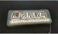 Letreros Luminosos de Acrílico con LED Personalizados para Uso en Interiores, Áreas de Recepción de Empresas, Fondos de Pared con Imágenes, Colgantes