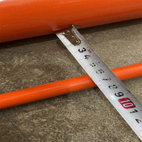 2025 Agreat Venta caliente Track Pounder Fence Post Driver T Post Pounder Hand Post Rammer con mango de acero de metal rojo hecho a medida