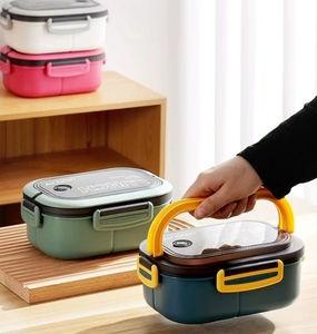 Cute Lunch <b>Box</b> for Kids Compartments Microwave Bento Lunchbox Children Kid School Outdoor Camping Picnic Food <b>Container</b> Portable - Product Image 2