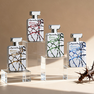 En stock, flacons de parfum en verre vides, luxueux et uniques, faible MOQ disponible - Product Image 1