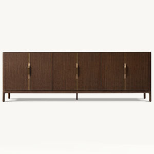 Meuble <span class=keywords><strong>de</strong></span> style européen, luxe, artisanat antique, buffet, table console en bois naturel - Product Image 2