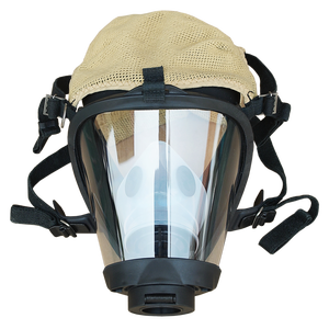 EN136 OEM Ayonsafety Viseira Larga PPE Cone Silicone SCBA Respiração Máscara Completa Retardador De Chamas Equipamento De Combate A Incêndios - Product Image 6