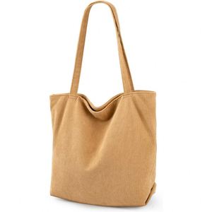Sac fourre-tout en velours côtelé Iioscre pour femme, sacs à main Hobo avec fermeture éclair, sacs à main décontractés de grande capacité avec poches intérieures - Product Image 4