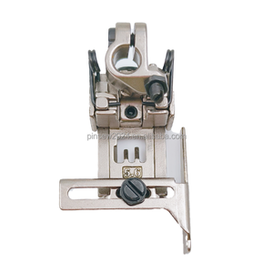 Mới 3 kim 5-Thread <span class=keywords><strong>overlock</strong></span> ép chân có thể điều chỉnh hướng dẫn cạnh phải cho hai lớp HEM cán, đo 5.6mm - Product Image 4