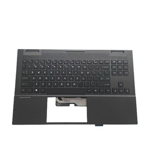 สำหรับแล็ปท็อป <span class=keywords><strong>HP</strong></span> <span class=keywords><strong>OMEN</strong></span> <span class=keywords><strong>15</strong></span>-<span class=keywords><strong>EK</strong></span> <span class=keywords><strong>15</strong></span>-EN 15Z-EN100 ฝาครอบด้านบนพร้อมที่พักมือและคีย์บอร์ด สีขาว ไฟ RGB Backlit รุ่น M00666-001 M00667-001 - Product Image 1