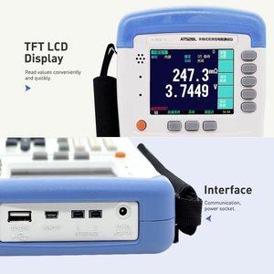 Testeur de résistance interne portable pour batteries au plomb AT528L, testeur de résistance AT528L - Product Image 1