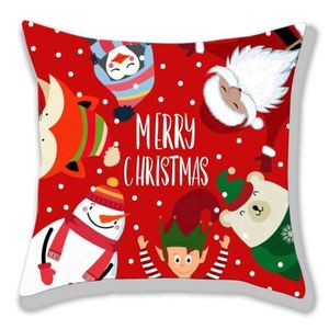 Wholesale Red Cushion Pillow Case Cover Sofa Seat Covers Merry Christmas Decor <b>Pillowcase</b> - Product Image 1
