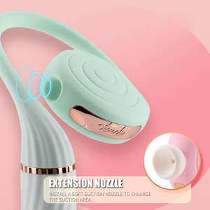 Pulsão de pirulito máquina de sucção de canhões quente portátil masturbação massageador haste de vibração produtos sexuais adultos - Product Image 3