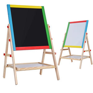 <span class=keywords><strong>Tableau</strong></span> magnétique double face multifonctionnel pour enfants, en bois, pour dessin, graffiti et <span class=keywords><strong>peinture</strong></span>, <span class=keywords><strong>tableau</strong></span> <span class=keywords><strong>noir</strong></span> deux-en-un - Product Image 5