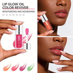 Aceite Labial con Color de Marca Privada, Hidratante y Nutritivo, con Pincel Grande, Brillo Labial Voluminizador e Hidratante para Maquillaje Diario - Product Image 3